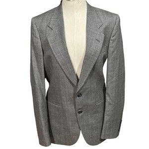Nino Cerruti Rue Royale‎ Men’s Two Button Single Breasted Sports Coat Size 40 R